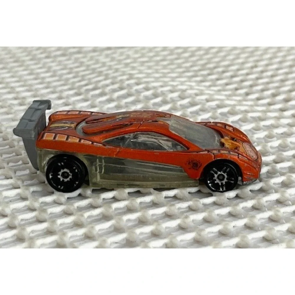 HW Prototype 12 Hot Wheels 2001 Track Aces #143 Matte Orange-scratches‎ ($5)